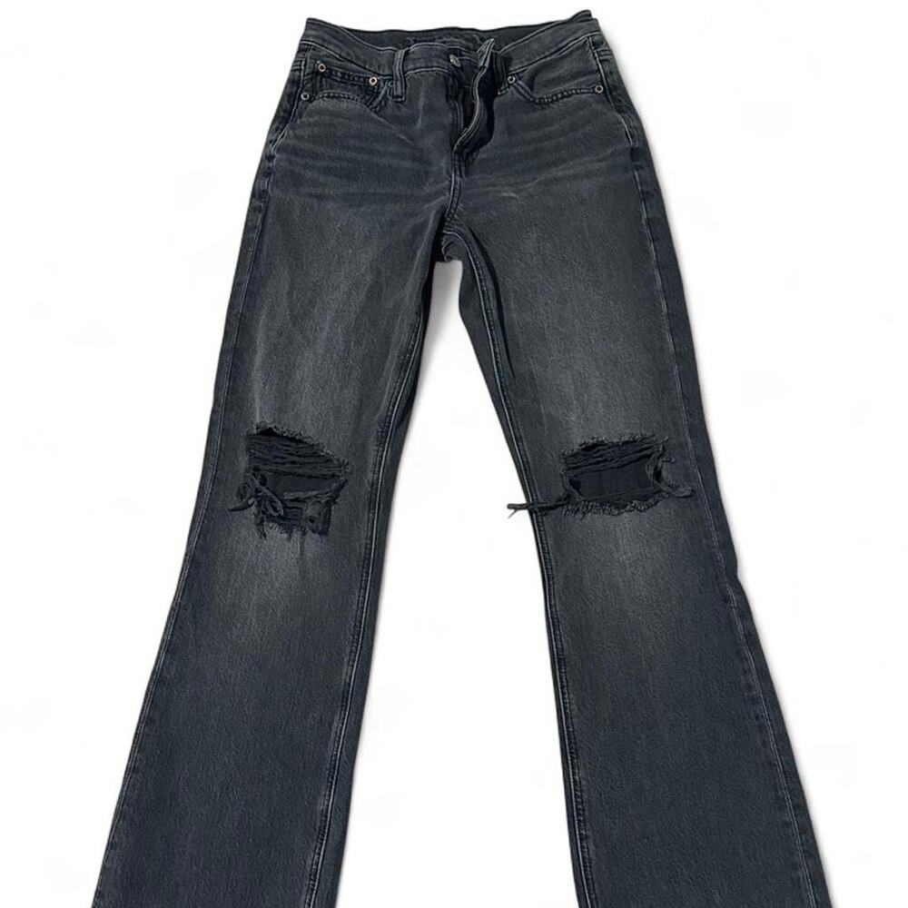 American eagle black wide leg